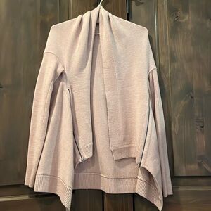 Lululemon pink wrap sweater